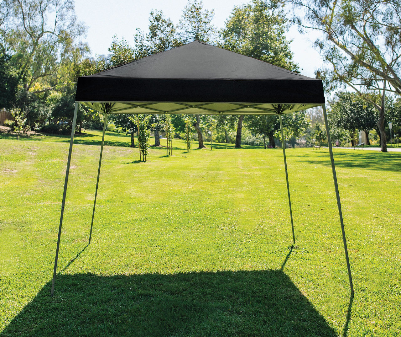 10 x 10 Black EasyLift Pop Up Sun Shelter