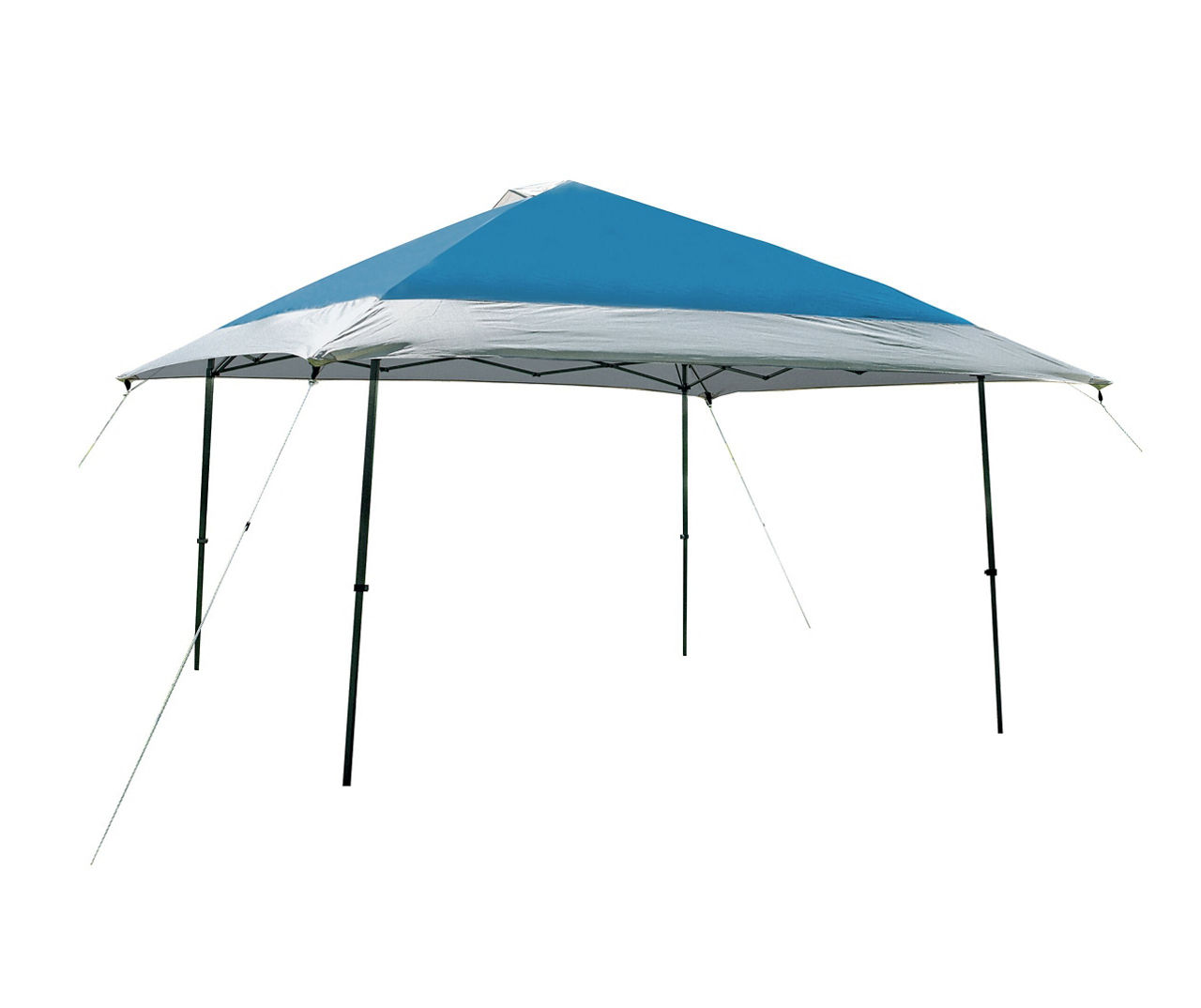 Real Living 13 x 13 Blue EasyLift Pop Up Sun Shelter Big Lots