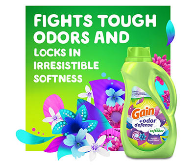 Super Fresh Blast Odor Defense Fabric Softener, 72 Oz, 98 Loads