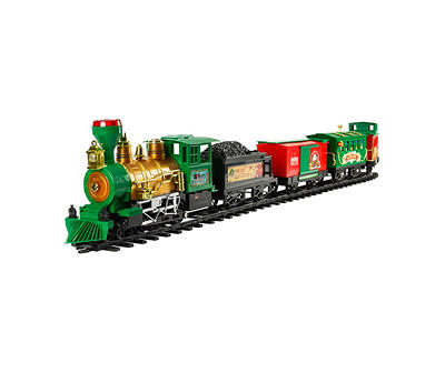 Green Express 21-Piece Animated Train Set