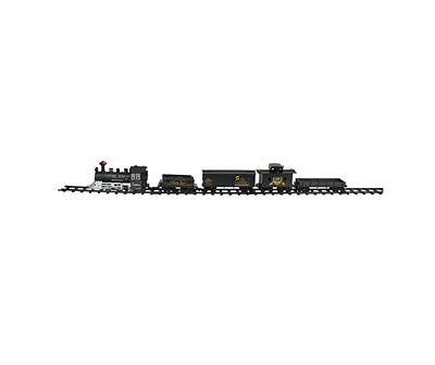 Gray 15-Piece Animated Train Set