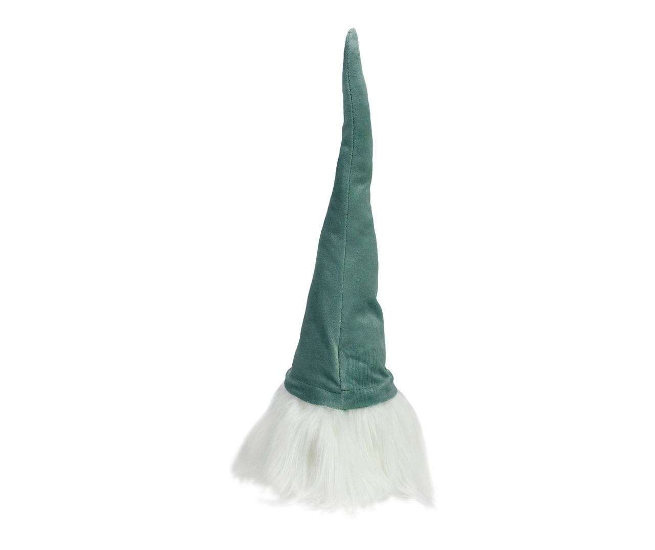 15" Green Hat Gnome Head Tabletop Decor
