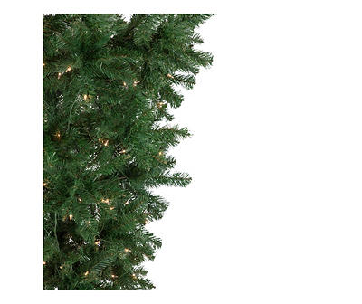 7.5' Spruce Upside Down Pre-Lit Artificial Christmas Tree