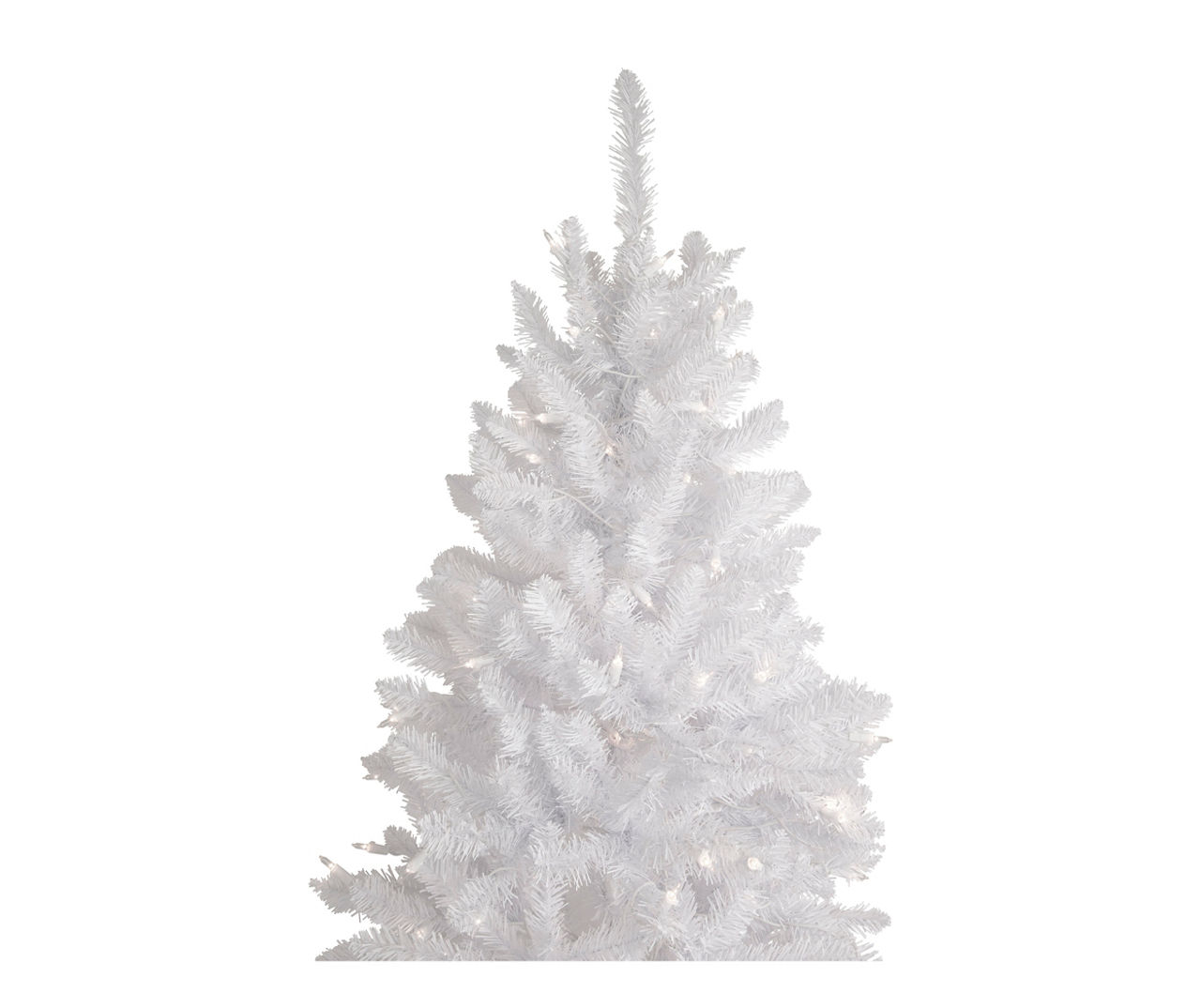 9' Rapids White Pine Pencil Pre-Lit Artificial Christmas Tree with Clear Lights