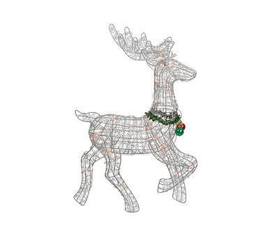 25.5" Light-Up Prancing Reindeer