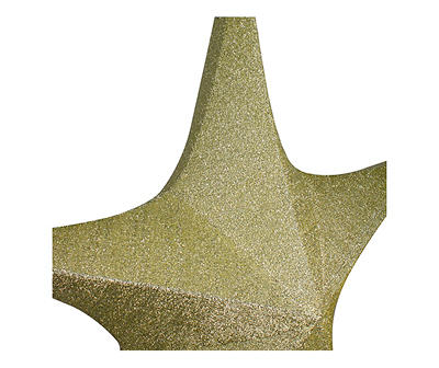 51" Gold Foldable Tinsel Star