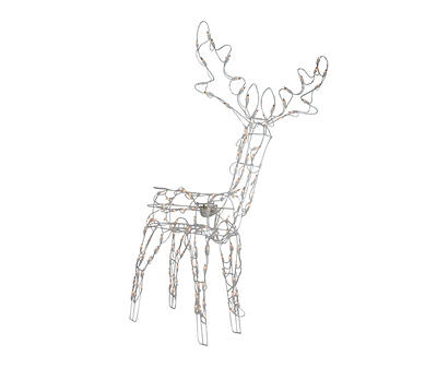 48" Light-Up Animated Standing Reindeer