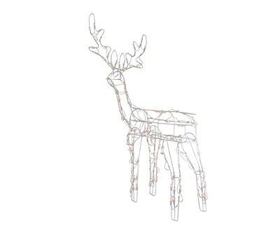 48" Light-Up Standing Reindeer