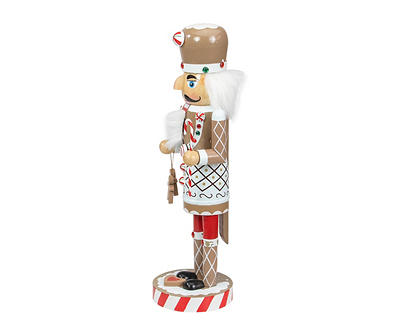 14" Gingerbread Man Chef Nutcracker