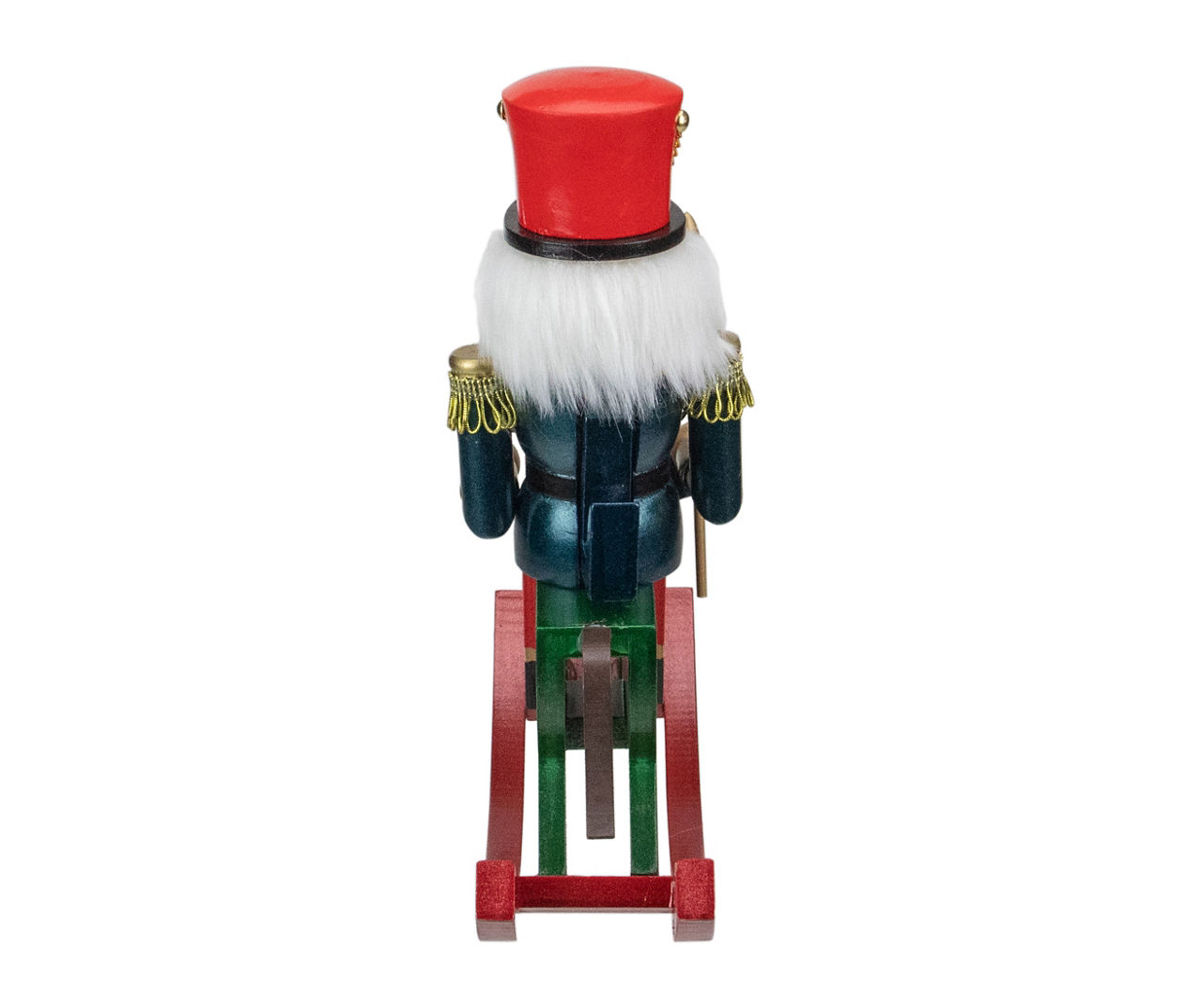 11.5" Soldier On Rocking Horse Nutcracker