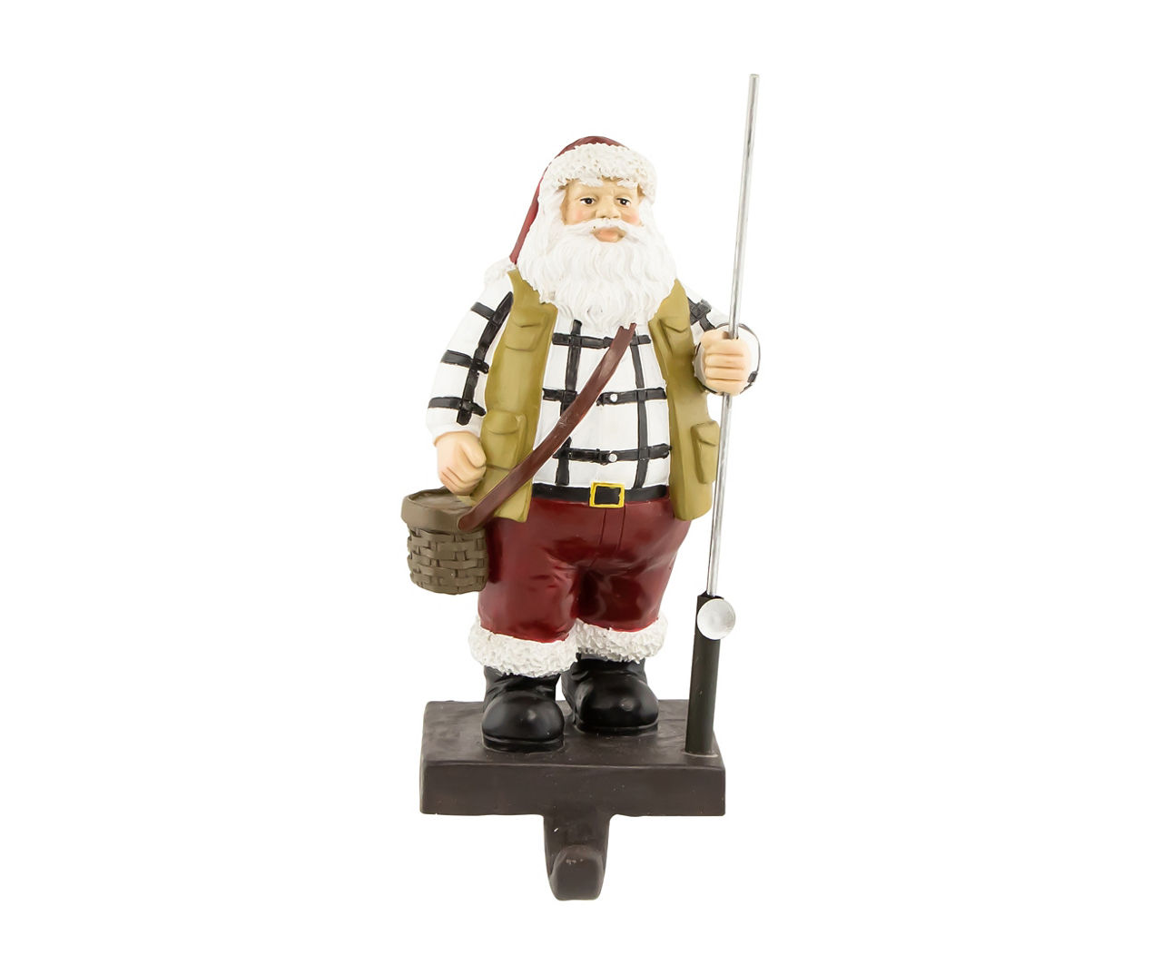 Northlight Fisherman Santa Stocking Holder