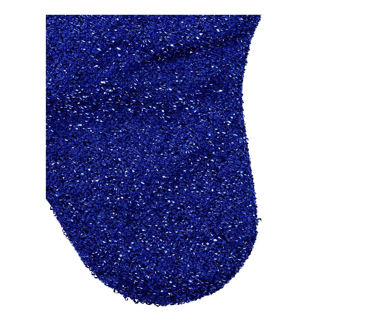 "Diva" Blue & Silver Stocking