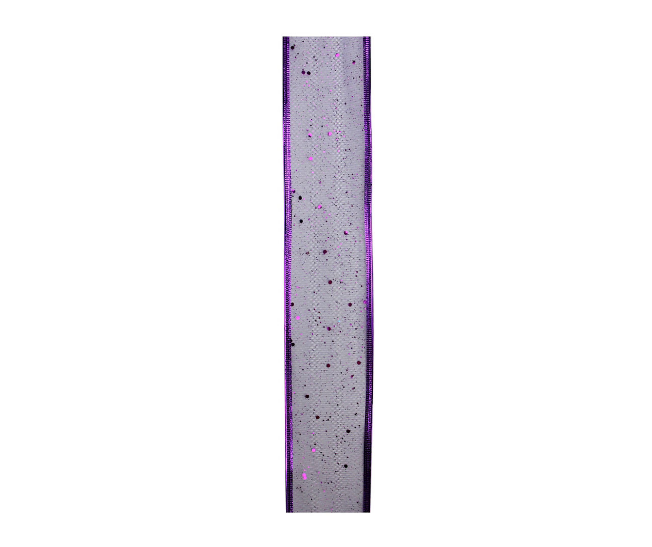 2.5" x 10 Yards Purple Shimmer Craft Ribbon, 12-Pack