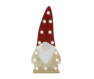 Santa Gnome LED Marquee Tabletop Decor