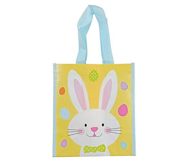 Egg & Bunny Face Reusable Tote Bag