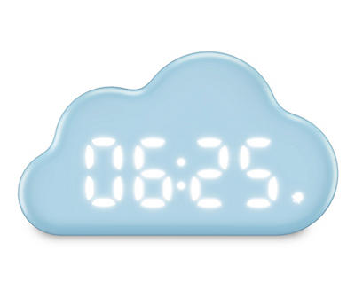 Blue Cloud Digital Alarm Clock