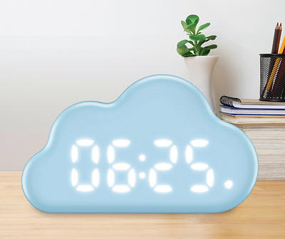 Blue Cloud Digital Alarm Clock