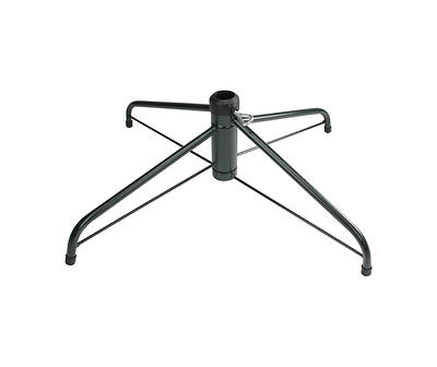 Green Foldable Metal Tree Stand for 10' to 12' Trees