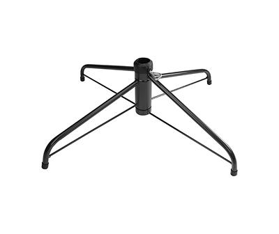 Black Foldable Metal Tree Stand for 6.5' to 7.5' Trees