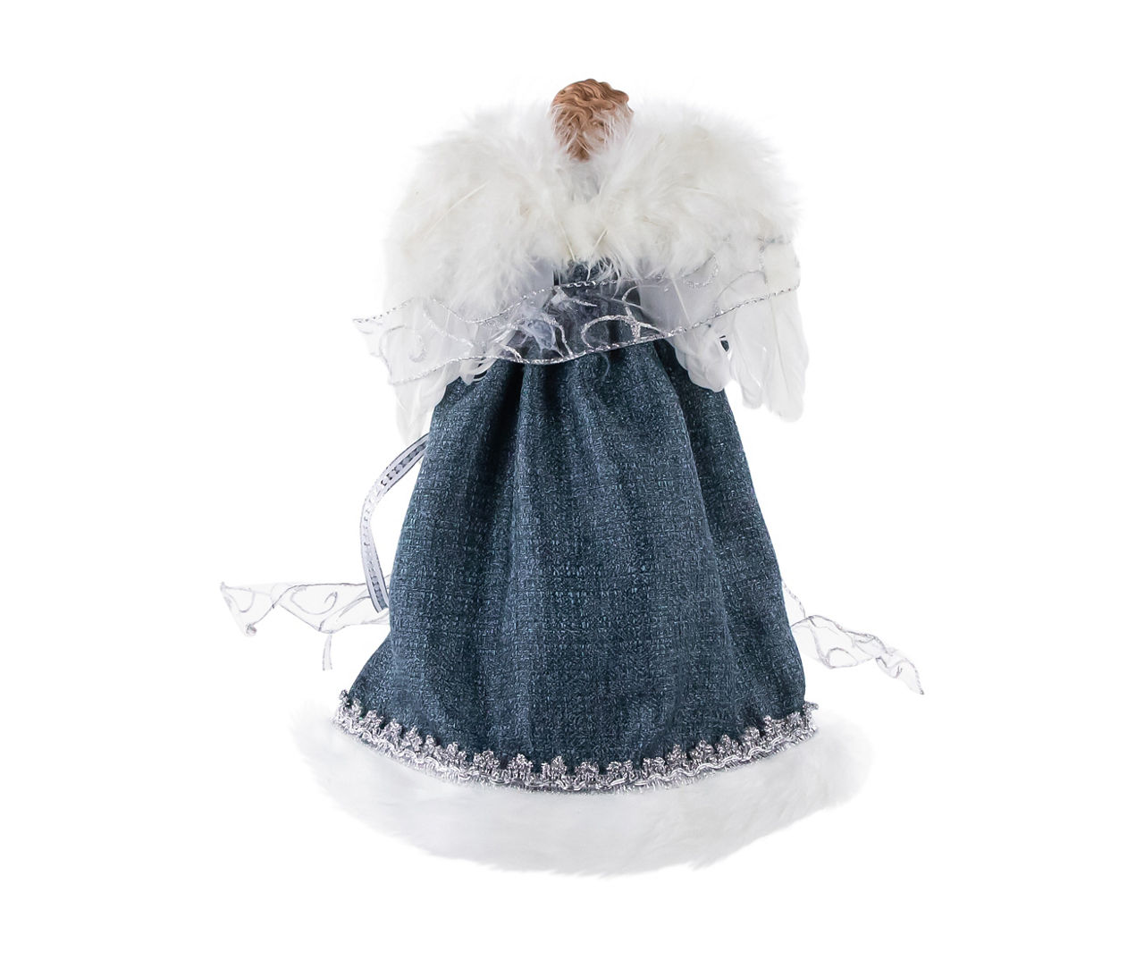 Blue Coat Angel Light-Up Tree Topper