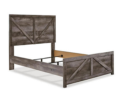 Signature Design By Ashley Wynnlow Full Crossbuck Panel Bed
