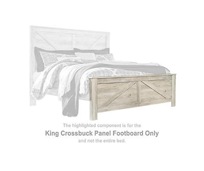 Bellaby King Crossbuck Panel Footboard