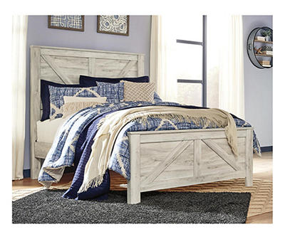 Signature Design By Ashley Bellaby Queen Crossbuck Panel Bed