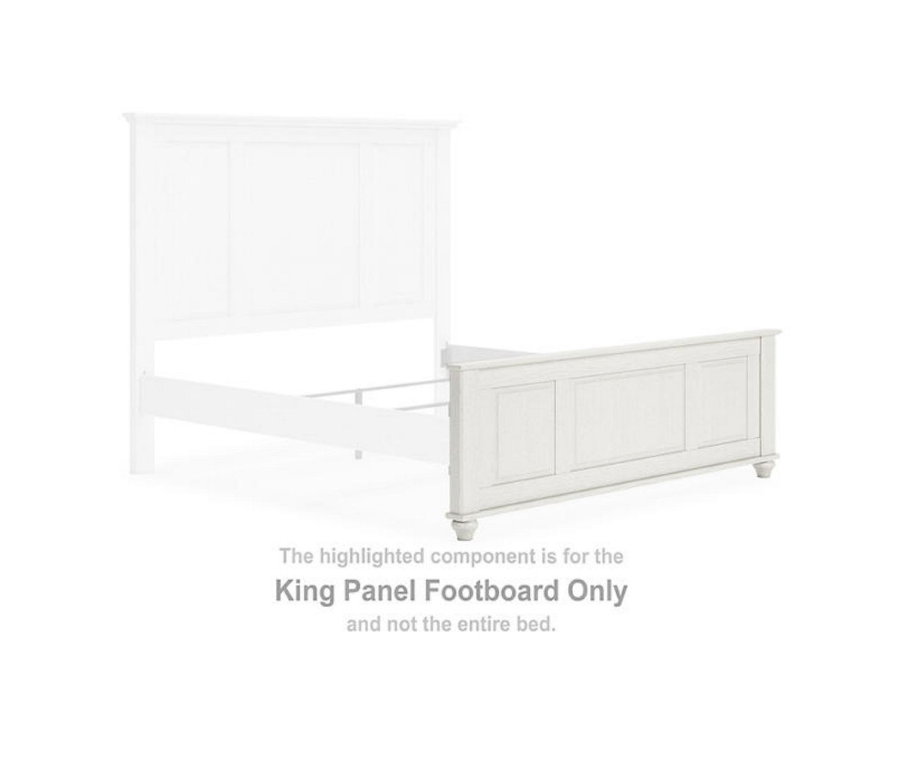 Signature Design By Ashley Grantoni King Panel Footboard Big Lots