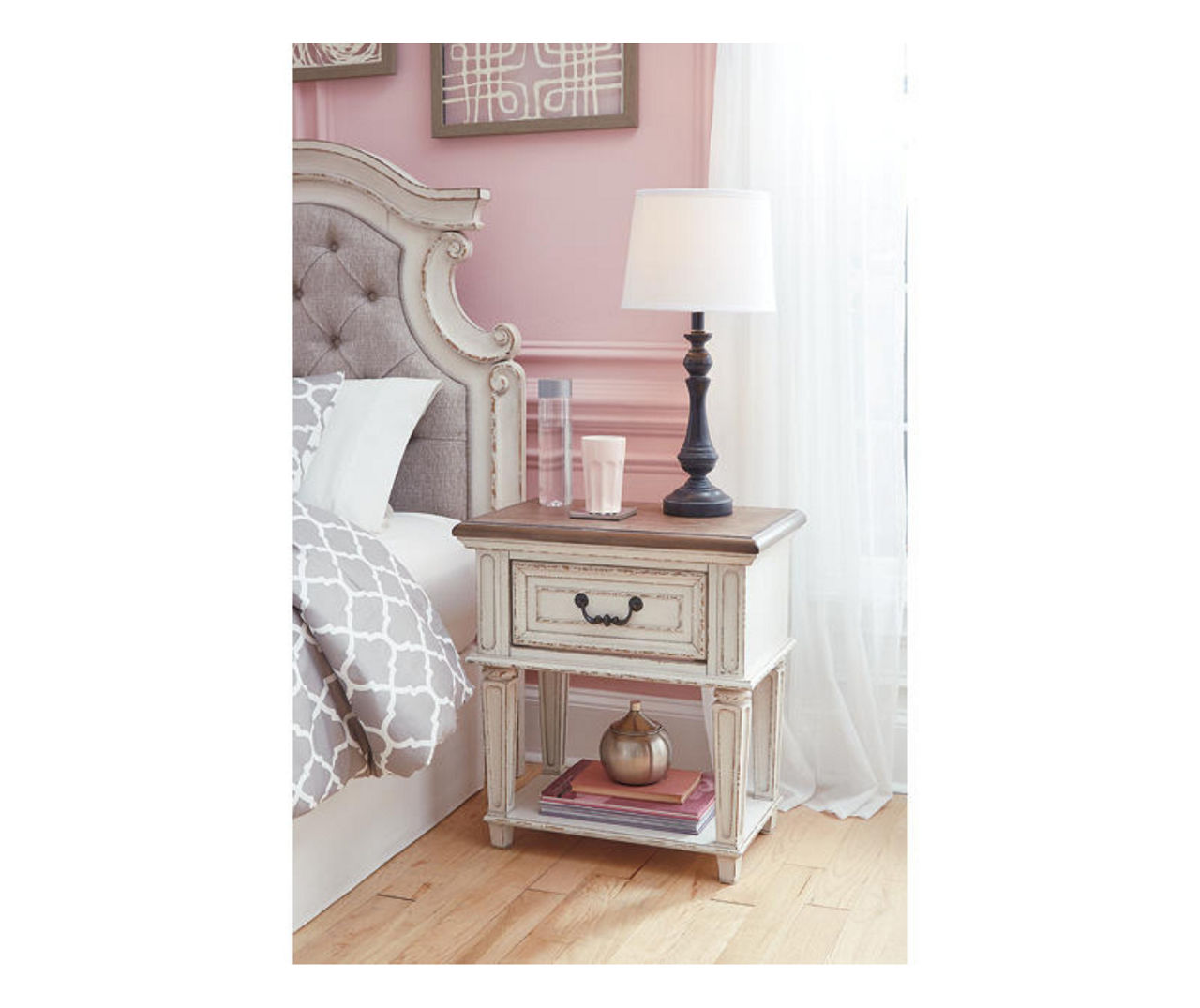 Realyn Single Drawer Nightstand