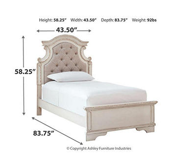 Signature Design By Ashley Realyn Twin Panel Bed