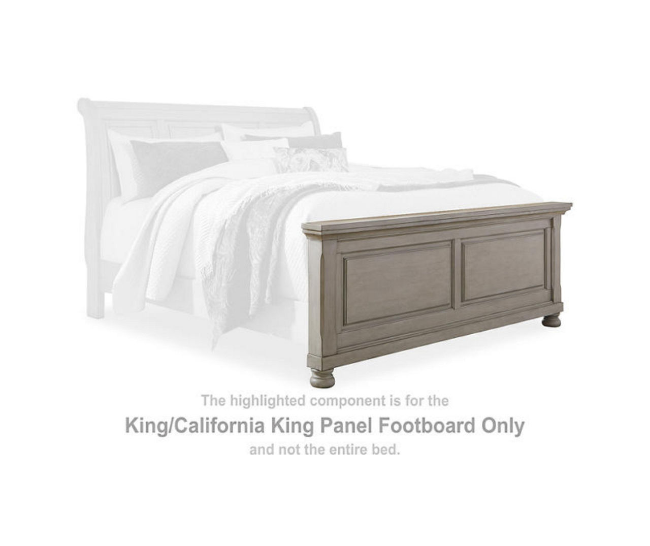 Signature Design By Ashley Lettner King/California King Panel Footboard