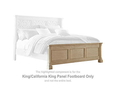 Bolanburg King/California King Panel Footboard