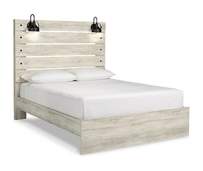 Signature Design By Ashley Cambeck Queen Panel Bed with Lights