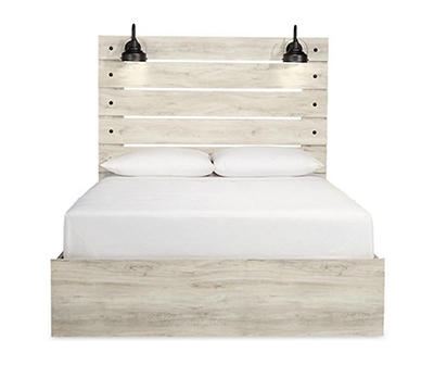 Signature Design By Ashley Cambeck Queen Panel Bed with Lights