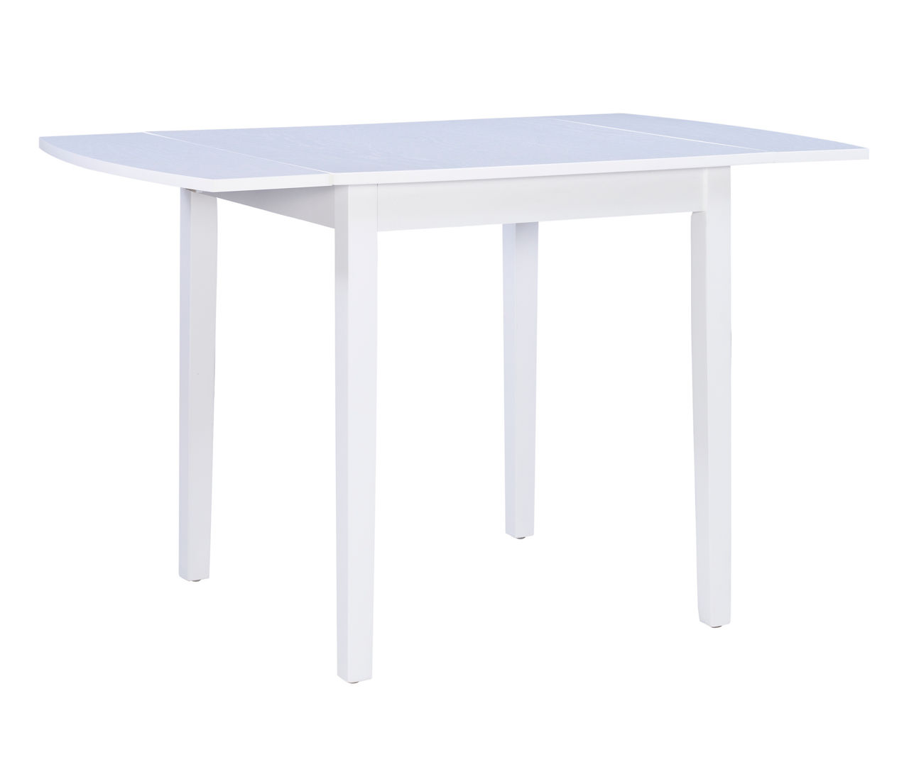 Briana White Drop Leaf Dining Table | Big Lots