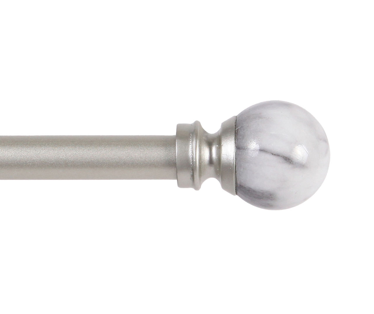 Kenney Kenney Jillian Marble Adjustable Curtain Rod Big Lots
