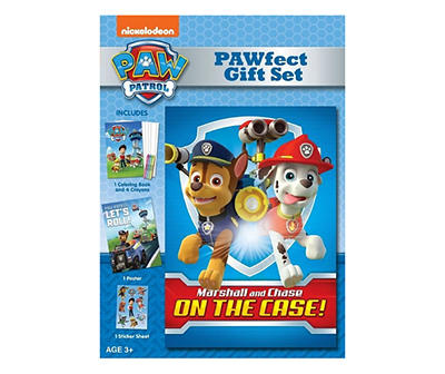 PAW Patrol Marshall & Chase On The Chase DVD & Book Set
