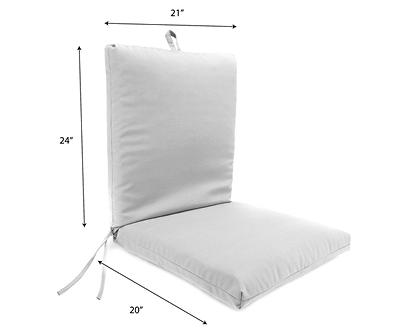 Chism Blanche Blue Outdoor Chair Cushion
