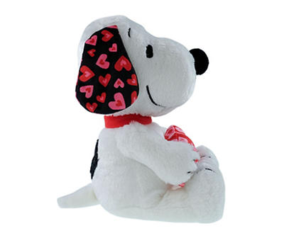 Sitting Snoopy with Heart Plush