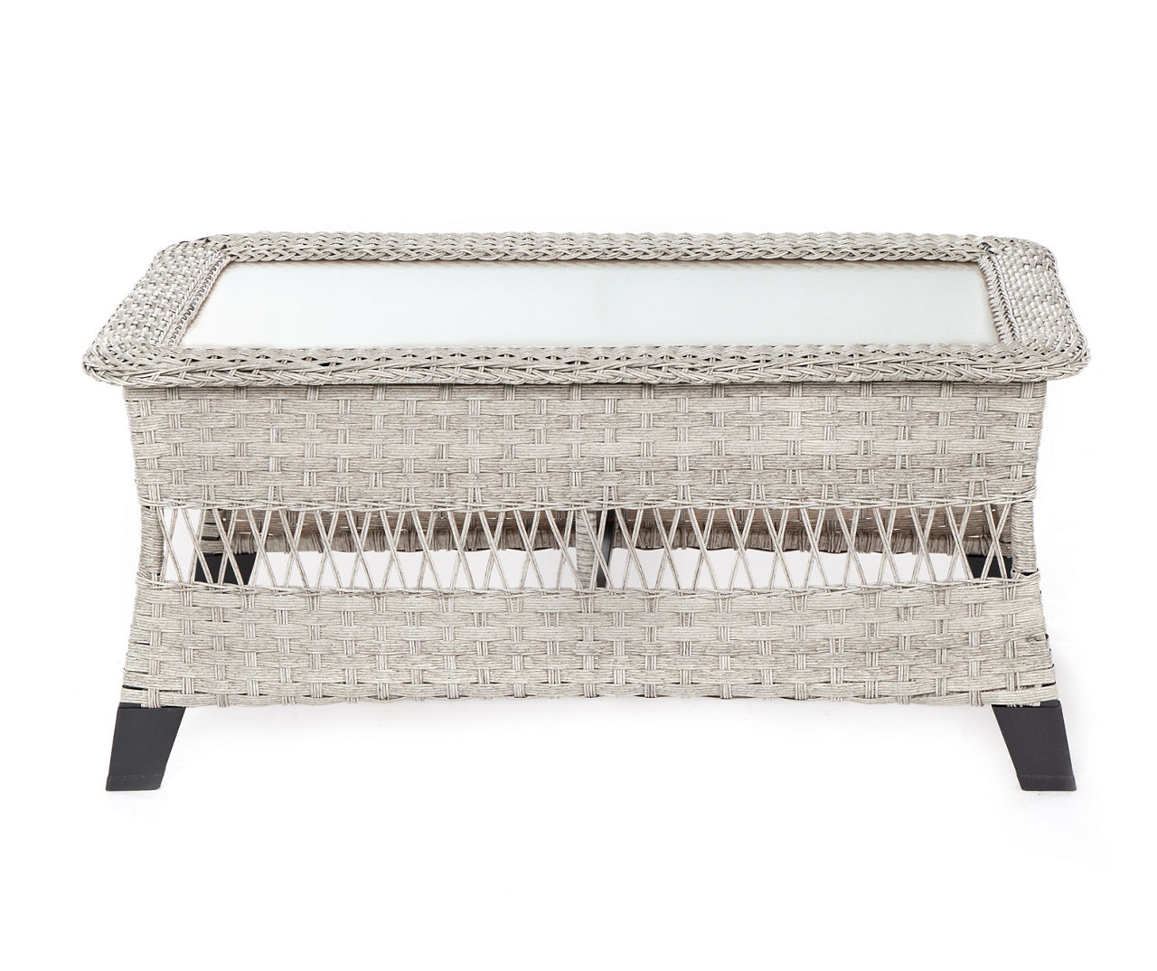 Real Living Real Living Bancroft Wicker Patio Coffee Table Big Lots