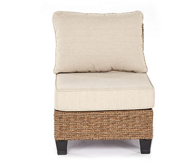Laurel Terrace Brown Wicker Armless Patio Chair