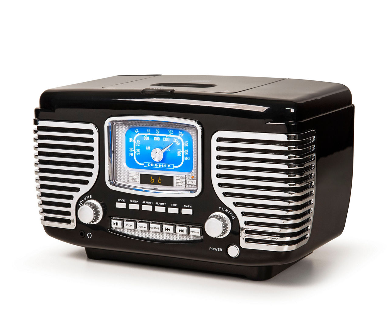 Crosley Corsair Black Radio CD Player Big Lots