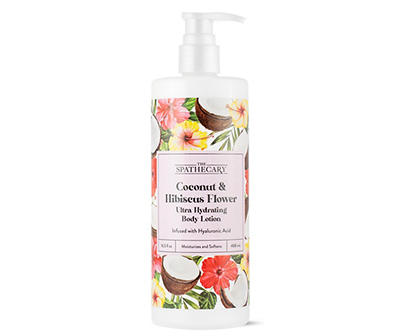 The Spathecary Coconut & Hibiscus Flower Body Lotion, 16.5 Oz.