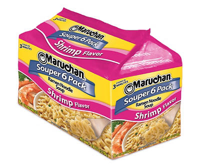 Shrimp Ramen Noodle Soup, 6-Pack