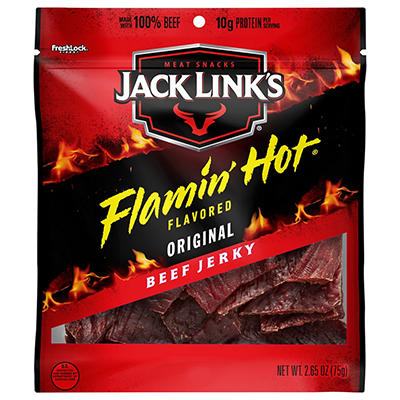 2.65Oz Jack Link's Frito Flamin Hot Beef Jerky 1/1 Count
