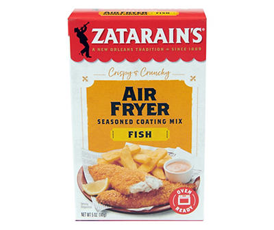 Zatarain's Fish Air Fryer Seasoned Coating, 5 oz