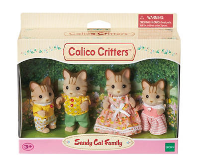 Calico Critters Sandy Cat Family Set