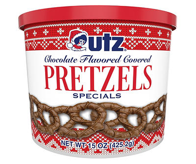Chocolate Flavored Covered Pretzels, 15 Oz.