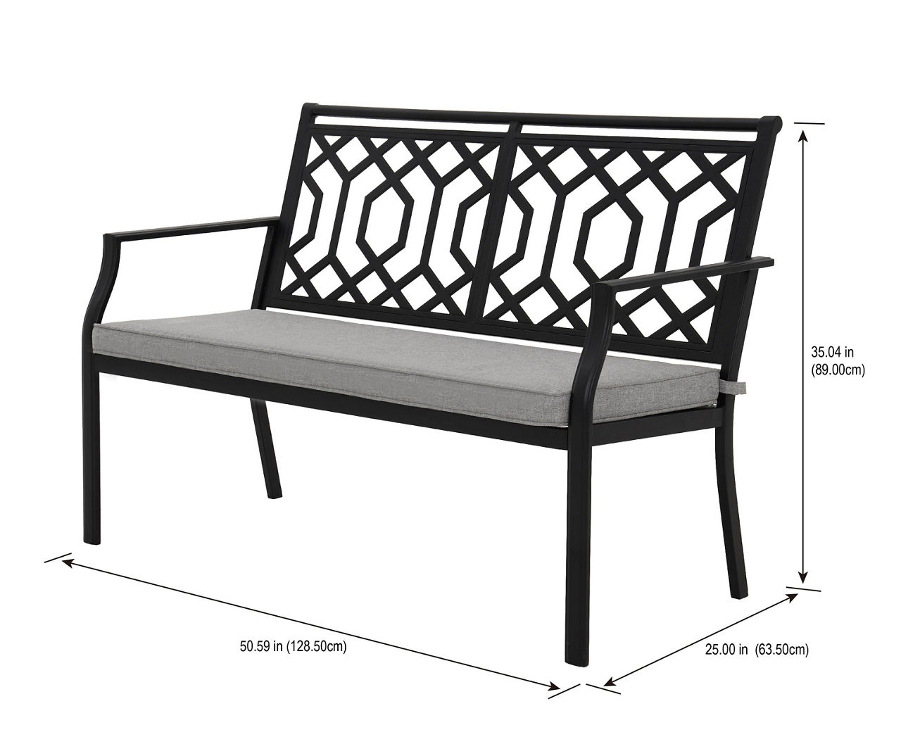 Big lots metal discount bench