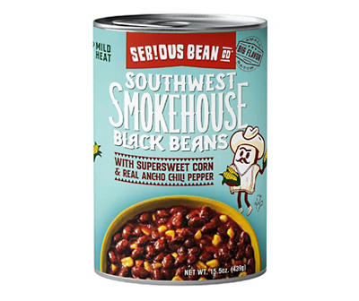 Serious Bean Co Southwest Smokehouse Black Beans, 15.5 Oz.